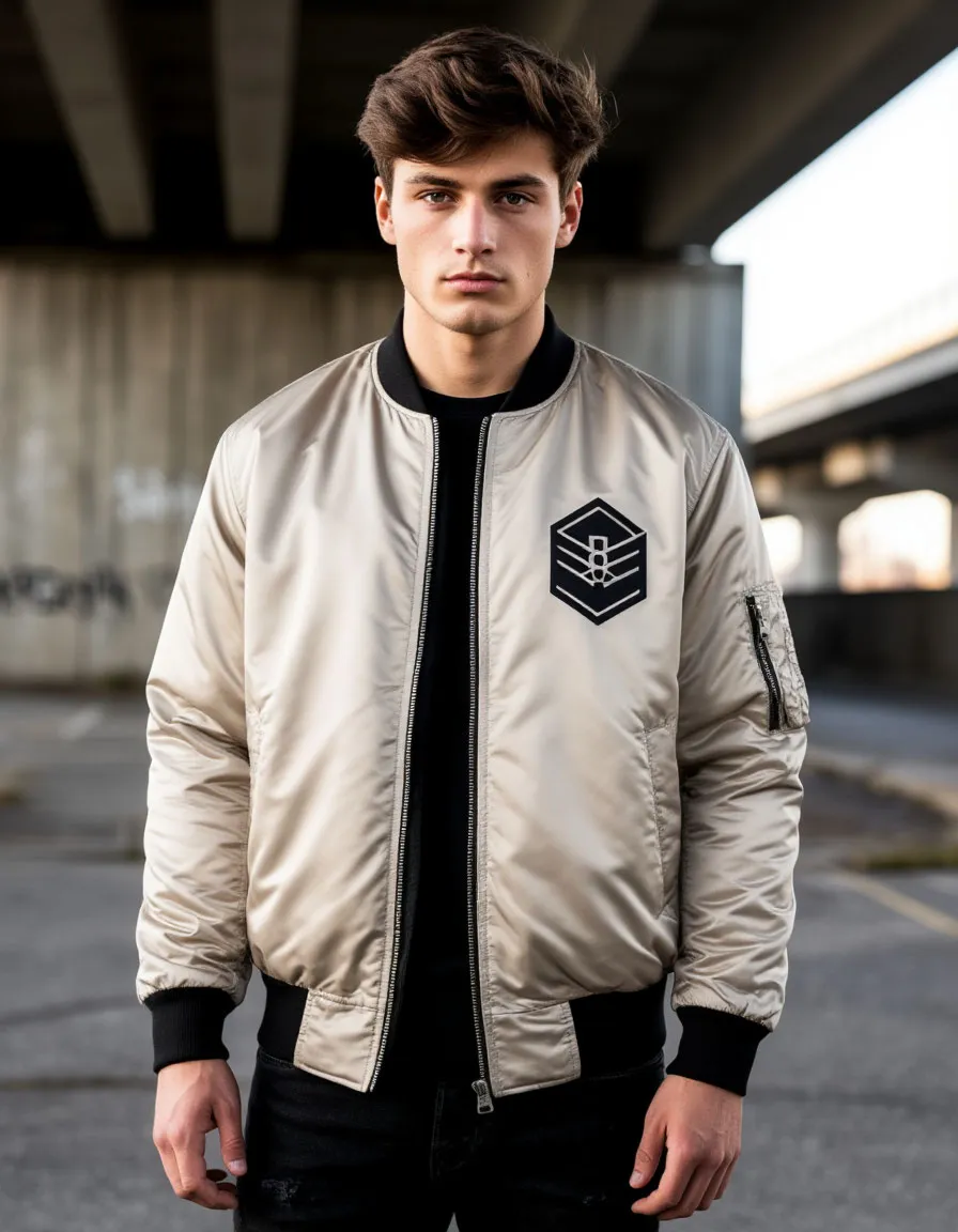 Пошив бомбера на заказ с логотипом